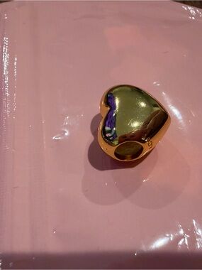 John W. Nordstrom Gold Heart charm